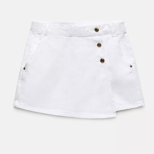 WHITE ZARA SKORT
